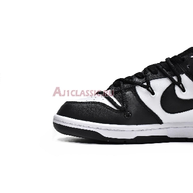 Off-White x Nike Dunk Low Black CT0856-103 Black/White Mens Womens Shoes