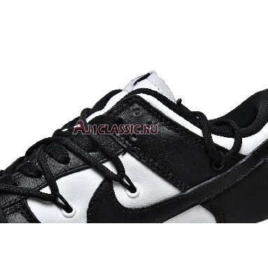 Off-White x Nike Dunk Low Black CT0856-103 Black/White Mens Womens Shoes