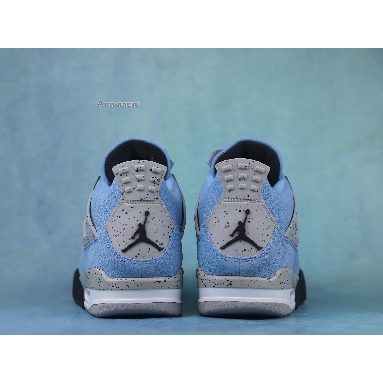 Air Jordan 4 Retro University Blue CT8527-400-02 University Blue/Tech Grey/White/Black Mens Womens Shoes