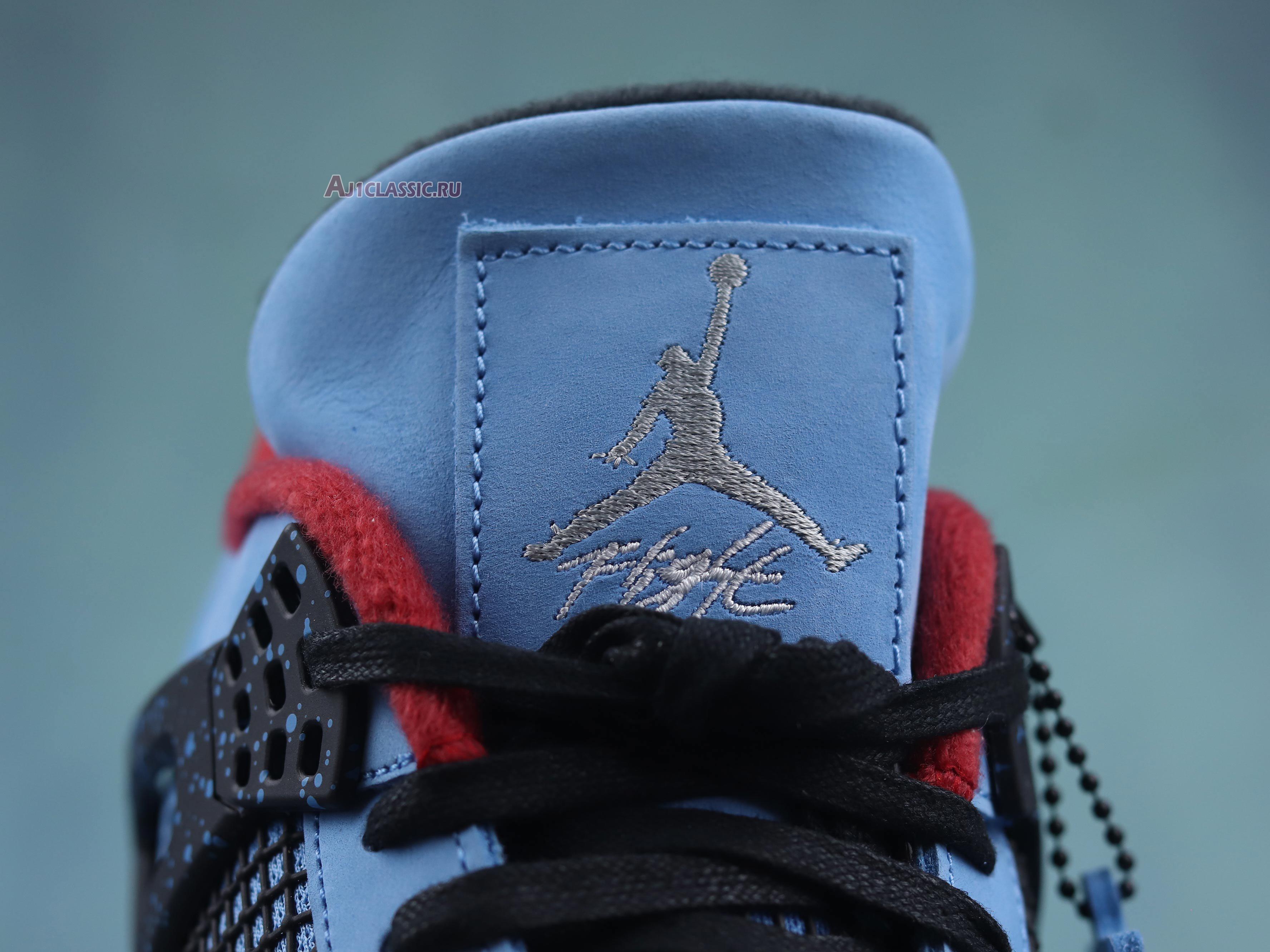 New Travis Scott x Air Jordan 4 Retro "Cactus Jack" 308497-406-02 Shoes