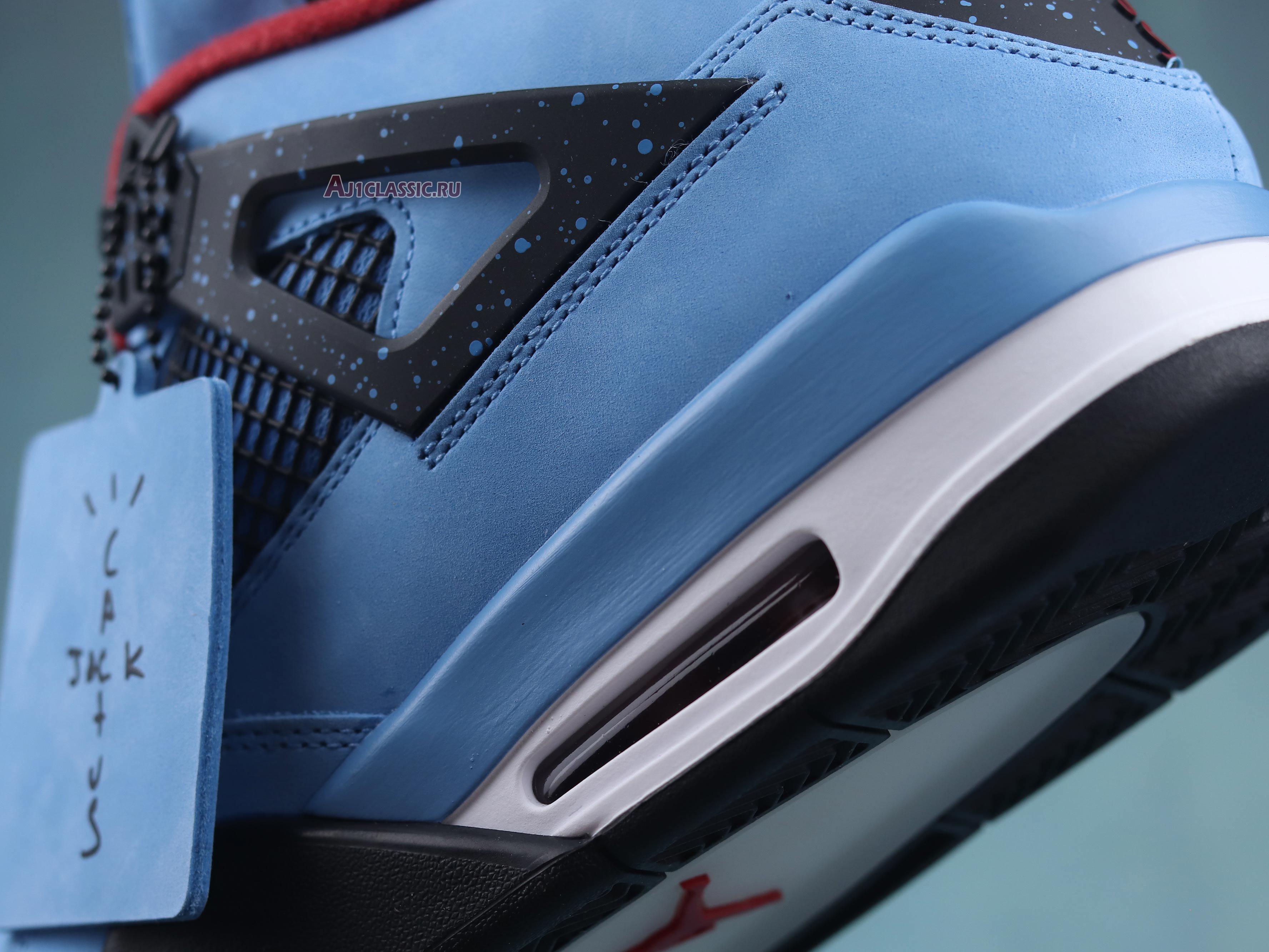 New Travis Scott x Air Jordan 4 Retro "Cactus Jack" 308497-406-02 Shoes