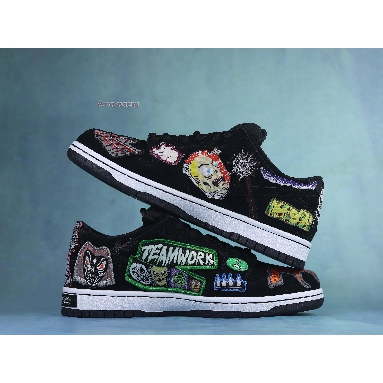 Neckface x Nike Dunk Low Pro SB Black DQ4488-001 Black/Multi-Color Mens Womens Shoes