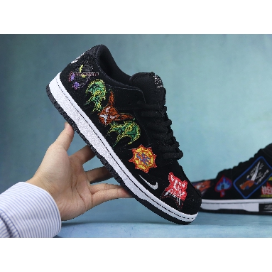 Neckface x Nike Dunk Low Pro SB Black DQ4488-001 Black/Multi-Color Mens Womens Shoes