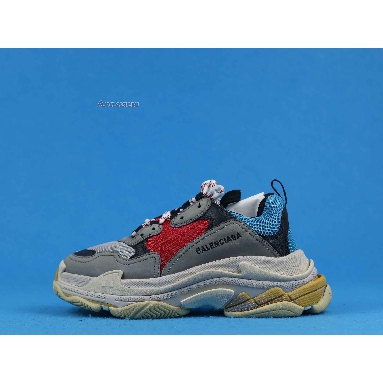 Buy Balenciaga Triple S Sneaker "Blue Red" 2018 533883 W09O2 4365 Quality Reps Replicas Shoes