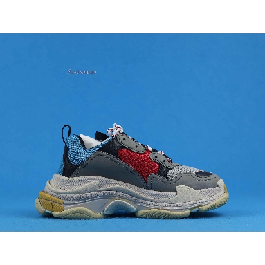 Buy Balenciaga Triple S Sneaker "Blue Red" 2018 533883 W09O2 4365 Quality Reps Replicas Shoes