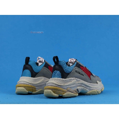 Buy Balenciaga Triple S Sneaker "Blue Red" 2018 533883 W09O2 4365 Quality Reps Replicas Shoes