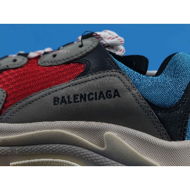 Buy Balenciaga Triple S Sneaker "Blue Red" 2018 533883 W09O2 4365 Quality Reps Replicas Shoes