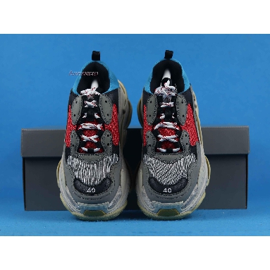 Buy Balenciaga Triple S Sneaker "Blue Red" 2018 533883 W09O2 4365 Quality Reps Replicas Shoes