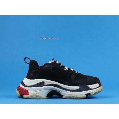 Buy Balenciaga Triple S Sneaker "Black Red" 533882 W09OM 1000 Quality Reps Replicas Shoes