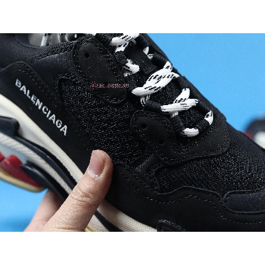 Buy Balenciaga Triple S Sneaker "Black Red" 533882 W09OM 1000 Quality Reps Replicas Shoes