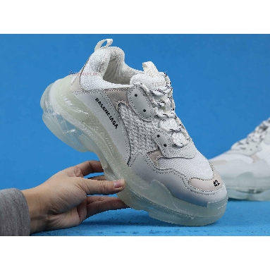 Buy Balenciaga Triple S "White Clear Sole" 544351 W09E1 9000 Quality Reps Replicas Shoes