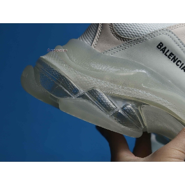 Buy Balenciaga Triple S "White Clear Sole" 544351 W09E1 9000 Quality Reps Replicas Shoes