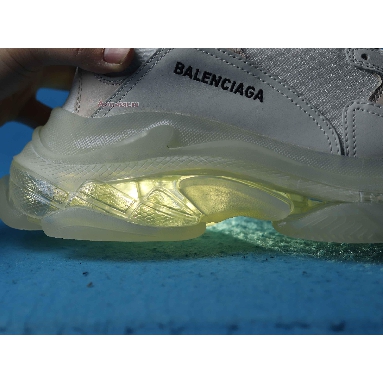 Buy Balenciaga Triple S "White Clear Sole" 544351 W09E1 9000 Quality Reps Replicas Shoes