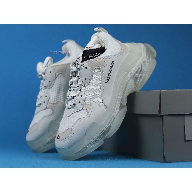 Buy Balenciaga Triple S "White Clear Sole" 544351 W09E1 9000 Quality Reps Replicas Shoes