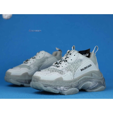 Buy Balenciaga Triple S Sneaker "Pearl Grey Clear Sole" 541624 W0901 1705 Quality Reps Replicas Shoes