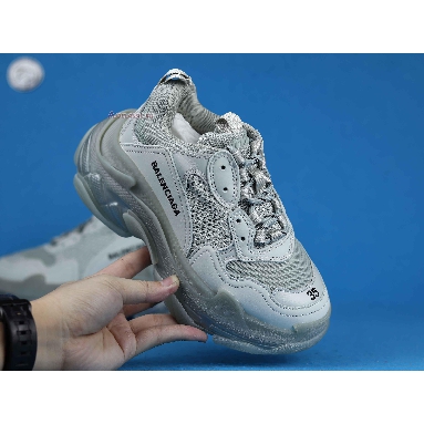 Buy Balenciaga Triple S Sneaker "Pearl Grey Clear Sole" 541624 W0901 1705 Quality Reps Replicas Shoes