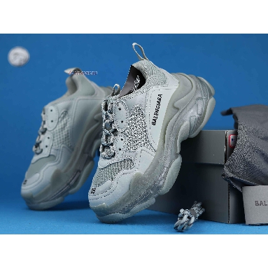 Buy Balenciaga Triple S Sneaker "Pearl Grey Clear Sole" 541624 W0901 1705 Quality Reps Replicas Shoes