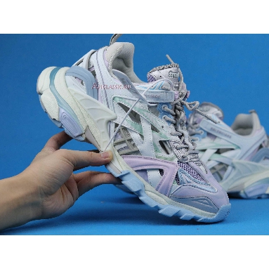 Buy Balenciaga Track.2 Sneaker "White Light Blue" 568615 W2GN3 9045 Quality Reps Replicas Shoes