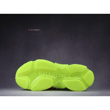 Buy Balenciaga Triple S Sneaker "Fluo Yellow" 541624 W2FF1 7320 Quality Reps Replicas Shoes