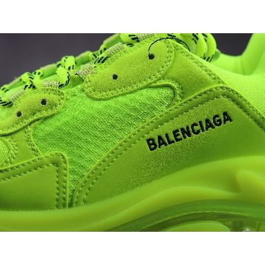 Buy Balenciaga Triple S Sneaker "Fluo Yellow" 541624 W2FF1 7320 Quality Reps Replicas Shoes