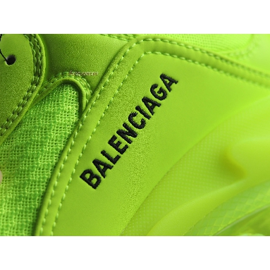 Buy Balenciaga Triple S Sneaker "Fluo Yellow" 541624 W2FF1 7320 Quality Reps Replicas Shoes