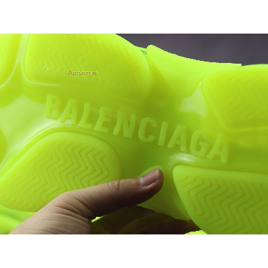 Buy Balenciaga Triple S Sneaker "Fluo Yellow" 541624 W2FF1 7320 Quality Reps Replicas Shoes