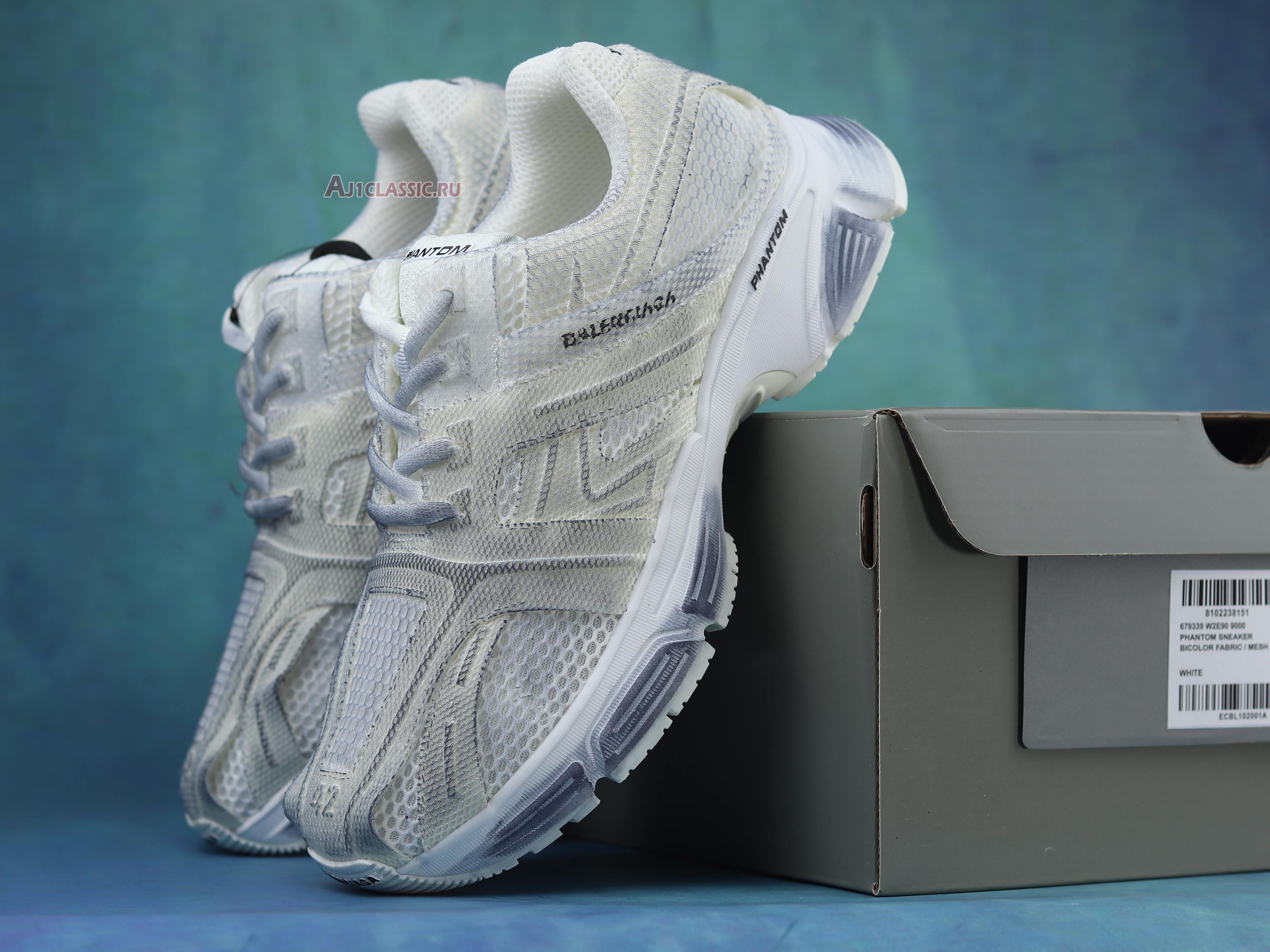 New Balenciaga Phantom Sneaker "White" 678869 W2E90 9000 Shoes