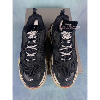 Buy Balenciaga Triple S Sneaker "Black Red" 2018 533882 W09O1 1000 Quality Reps Replicas Shoes