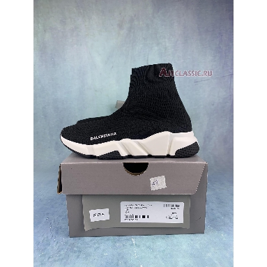 Buy Balenciaga Speed Trainer Mid "Black White Black" 494371 W05G0 1000 Quality Reps Replicas Shoes