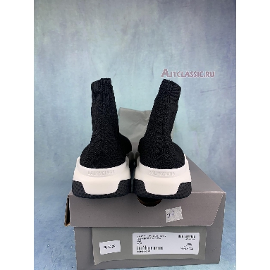 Buy Balenciaga Speed Trainer Mid "Black White Black" 494371 W05G0 1000 Quality Reps Replicas Shoes