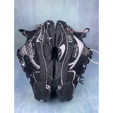 Buy Balenciaga Triple S Sketch-Print Sneakers "Black" 536737 W3SRB 1090 Quality Reps Replicas Shoes