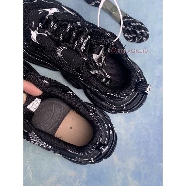 Buy Balenciaga Triple S Sketch-Print Sneakers "Black" 536737 W3SRB 1090 Quality Reps Replicas Shoes