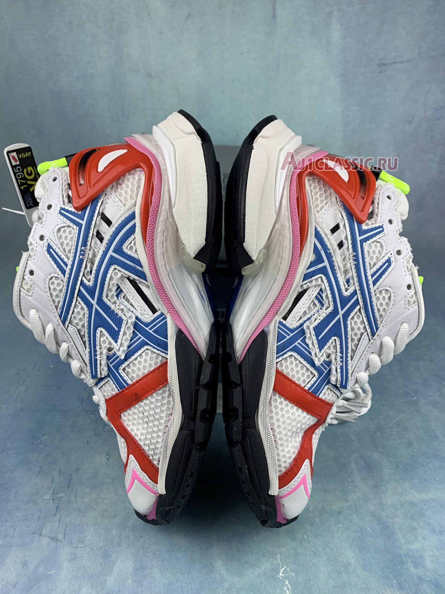 New Balenciaga Runner Sneaker "White Multicolour" 677402 W3RB6 9645 Shoes