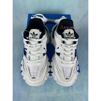 Buy Balenciaga Adidas Track Forum Low Top Sneakers "White Black" 741107 W3CZ1 9010 Quality Reps Replicas Shoes