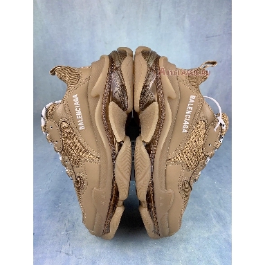 Buy Balenciaga Triple S Sneaker "Clear Sole - Light Camel" 541624 W2GA1 2706 Quality Reps Replicas Shoes