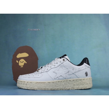 Buy A Bathing Ape Bapesta "White Black" 1H70191022-WHT Quality Reps Replicas Shoes