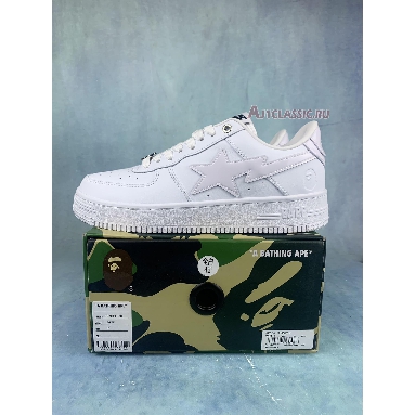 Buy A Bathing Ape Bapesta Low "White" 1F70191006-WHT Quality Reps Replicas Shoes