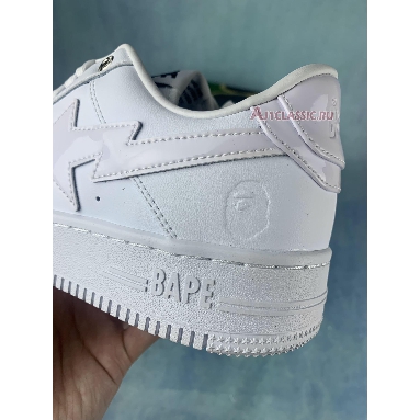 Buy A Bathing Ape Bapesta Low "White" 1F70191006-WHT Quality Reps Replicas Shoes