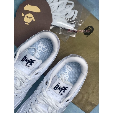 Buy A Bathing Ape Bapesta Low "White" 1F70191006-WHT Quality Reps Replicas Shoes