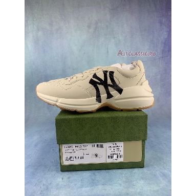 Buy Gucci Rhyton Leather Sneaker "NY Yankees" 548638 DRW00 9022 Quality Reps Replicas Shoes