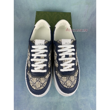 Buy Gucci GG Embossed Sneaker "Beige Blue" 669582 UPGB0 4273 Quality Reps Replicas Shoes