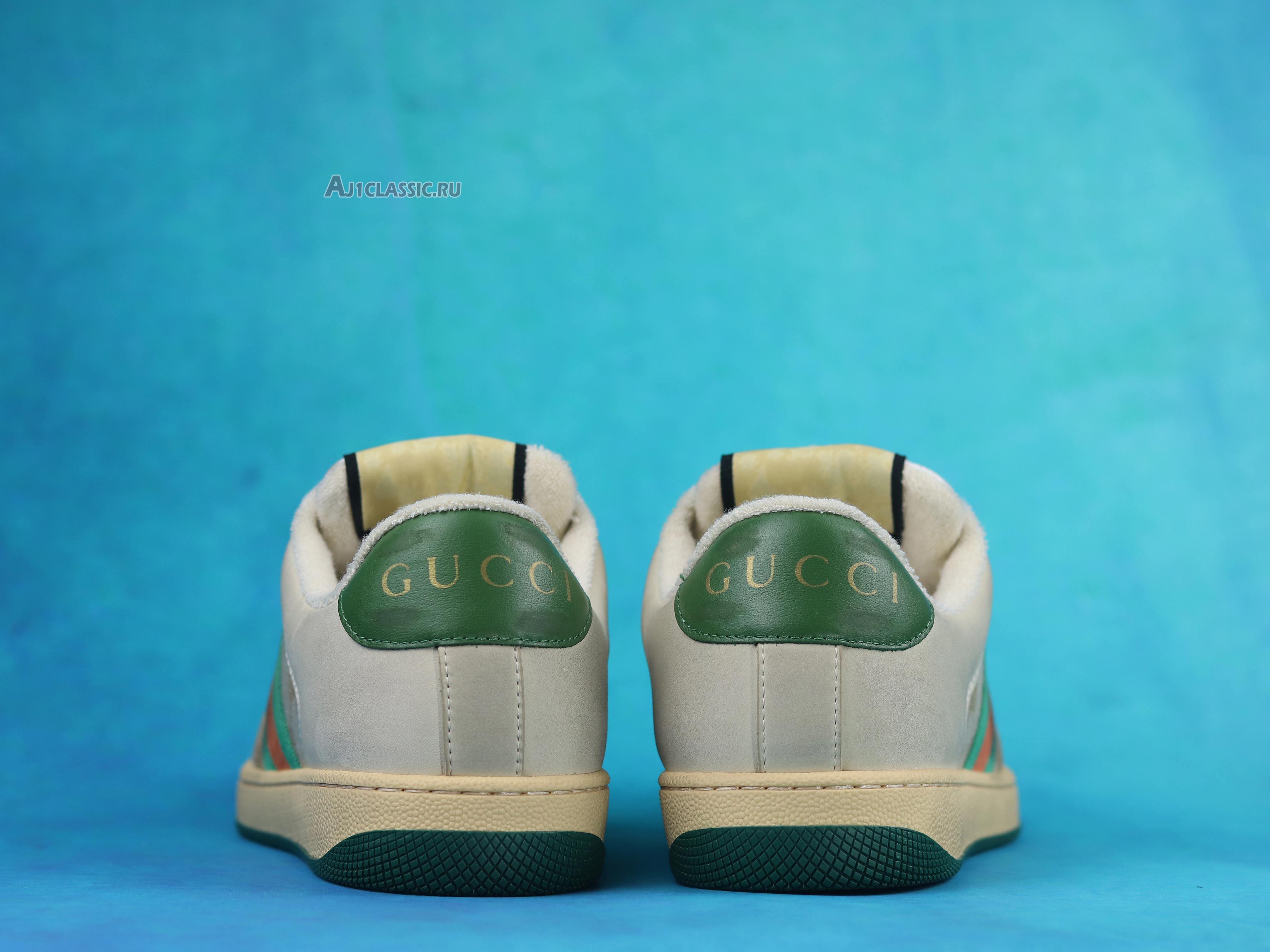 New Gucci GG Screener Distressed "GG Canvas" 546551 9Y920 9666 Shoes