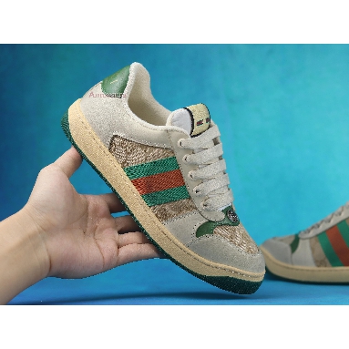 Buy Gucci GG Screener Distressed "GG Canvas" 546551 9Y920 9666 Quality Reps Replicas Shoes