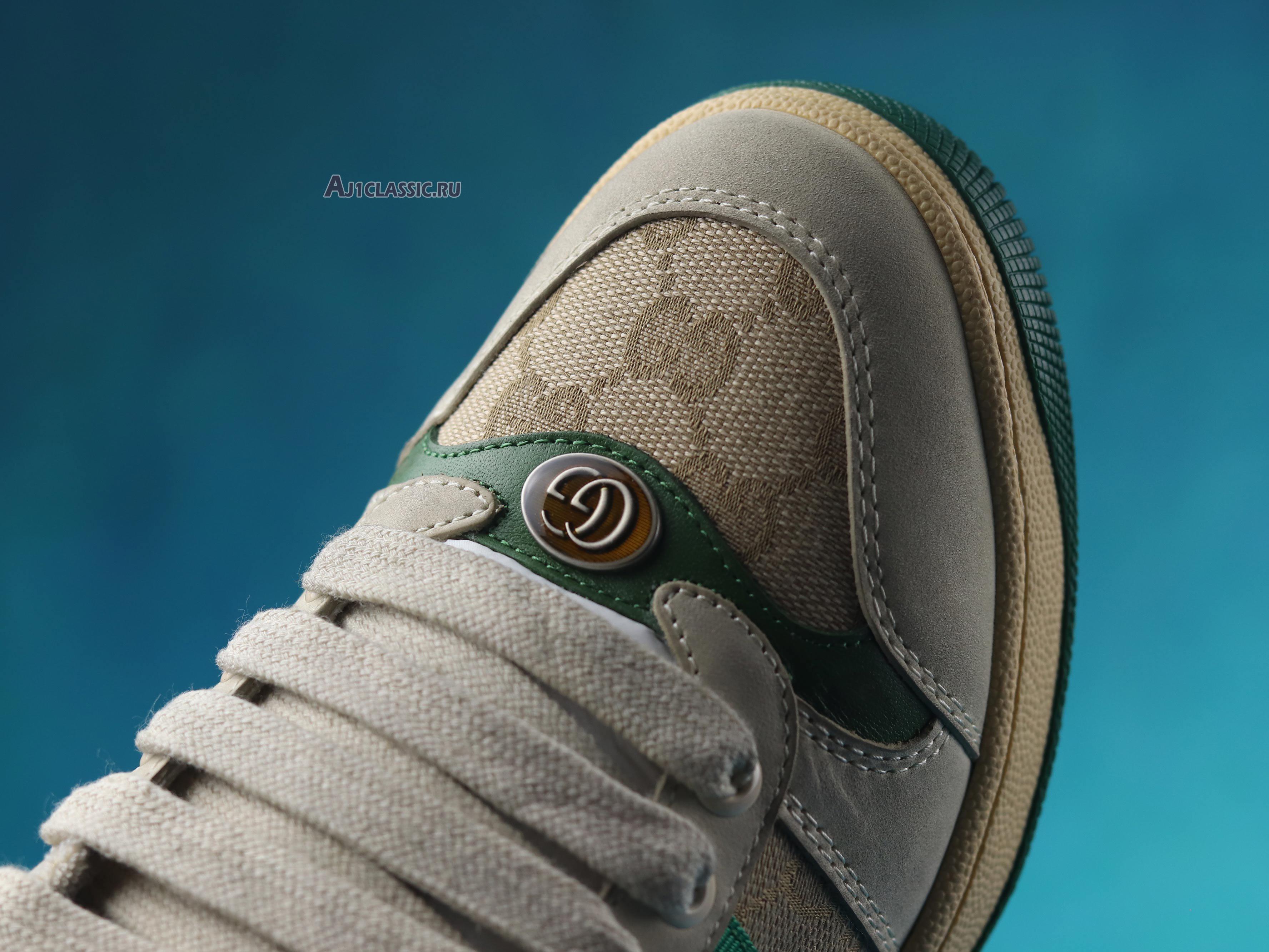 New Gucci GG Screener Distressed "GG Canvas" 546551 9Y920 9666 Shoes