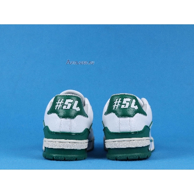 Buy Louis Vuitton LV Trainer Sneaker Low "White Green" A54HS Quality Reps Replicas Shoes
