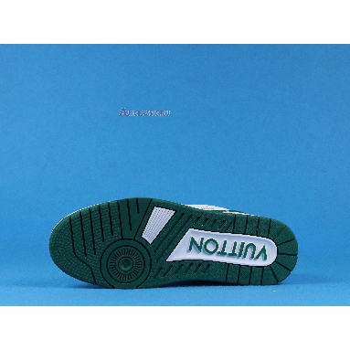 Buy Louis Vuitton LV Trainer Sneaker Low "White Green" A54HS Quality Reps Replicas Shoes