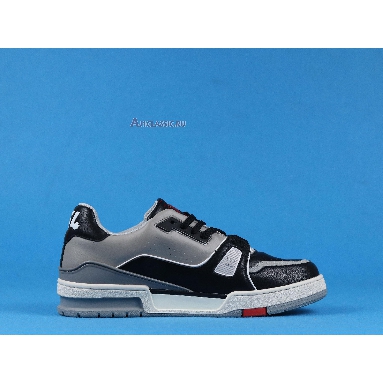 Buy Louis Vuitton LV Trainer Sneaker Low "Black Grey" 1A54H5 Quality Reps Replicas Shoes