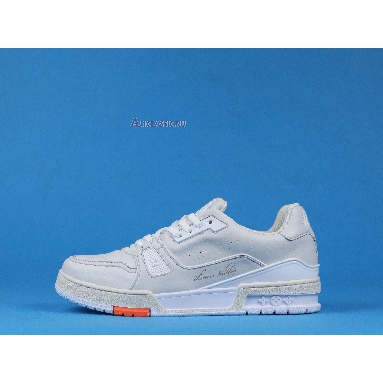 Buy Louis Vuitton LV Trainer Sneaker Low "Pale Grey" 1A5A0P Quality Reps Replicas Shoes