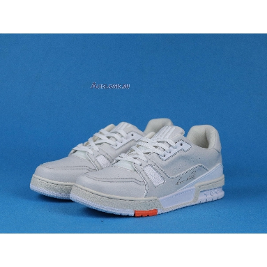 Buy Louis Vuitton LV Trainer Sneaker Low "Pale Grey" 1A5A0P Quality Reps Replicas Shoes