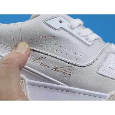 Buy Louis Vuitton LV Trainer Sneaker Low "Pale Grey" 1A5A0P Quality Reps Replicas Shoes